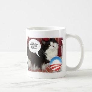 Die Whitehouse Pet Kitty Cat Kaffeetasse
