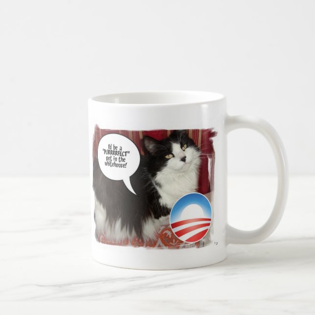 Die Whitehouse Pet Kitty Cat Kaffeetasse (Rechts)