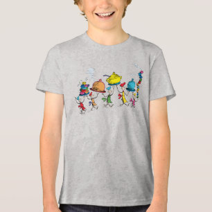 Die Whos tragen das Weihnachtsfestmahl Tri-Blend Shirt