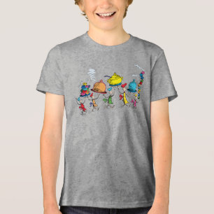 Die Whos tragen das Weihnachtsfestmahl Tri-Blend Shirt