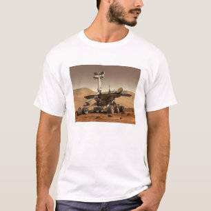 Die Wiedergabe des Künstlers des Mars-Vagabunden T-Shirt