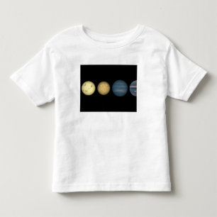 Die Wiedergabe eines Künstlers, die braune Zwerge Kleinkind T-shirt
