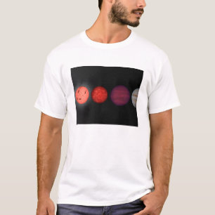 Die Wiedergabe eines Künstlers, die braune Zwerge T-Shirt