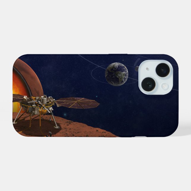 Die Wiedergeburt der Erkennungslander durch den Kü iPhone 15 Hülle (Rückseite (Horizontal))
