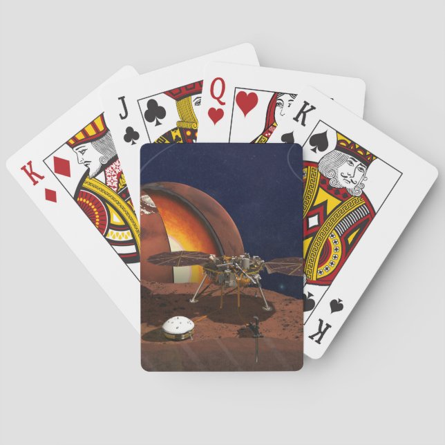Die Wiedergeburt der Erkennungslander durch den Kü Spielkarten (Rückseite)