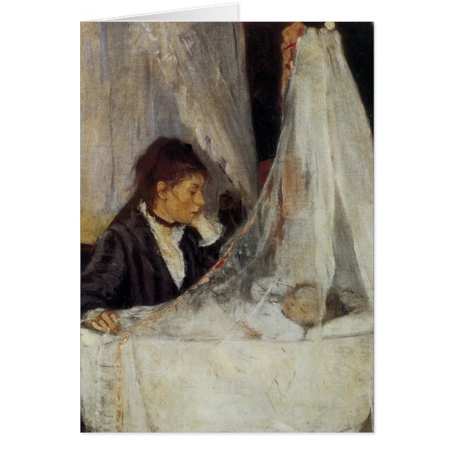 Die Wiege durch Berthe Morisot (Vorne)