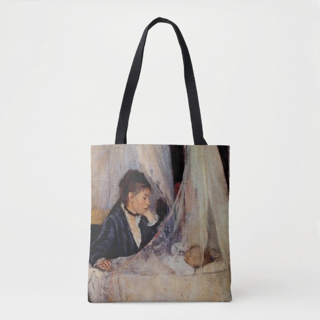 Die Wiege von Berthe Morisot Tasche (Vorderseite)