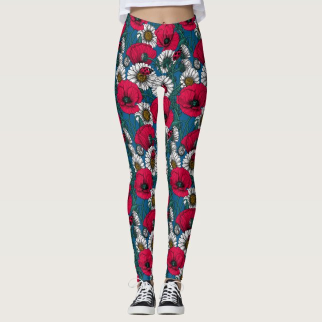 Die Wiese Leggings (Vorderseite)