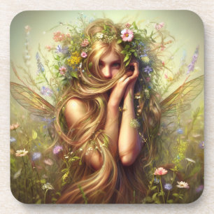 Die Wiese Pixie Getränkeuntersetzer