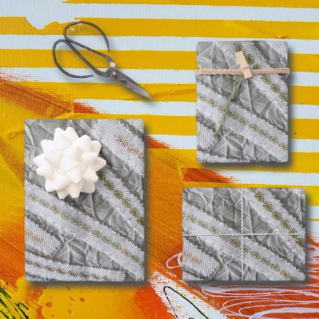 Die Wildblumen sind einfach, beige, beige, beige,  Geschenkpapier Set (Von Creator hochgeladen)