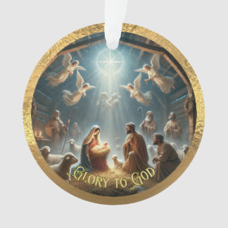 Die wilde Akrylverzierung der Hirten Ornament