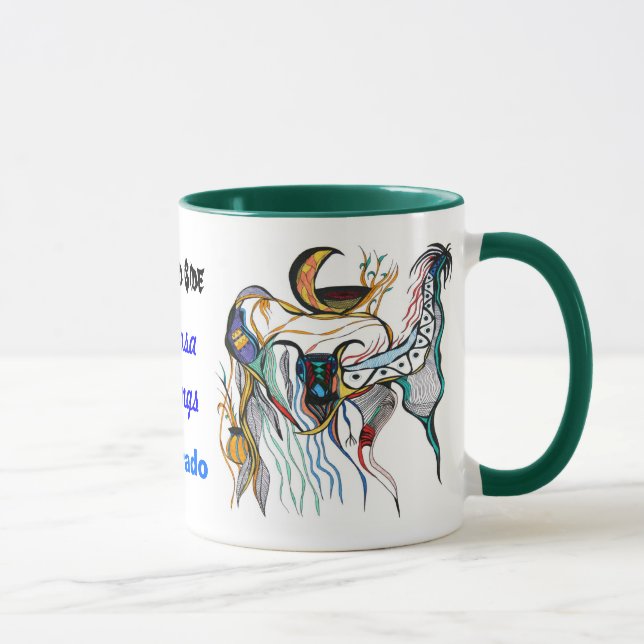 Die wilde Seitenwelt Tasse (Rechts)