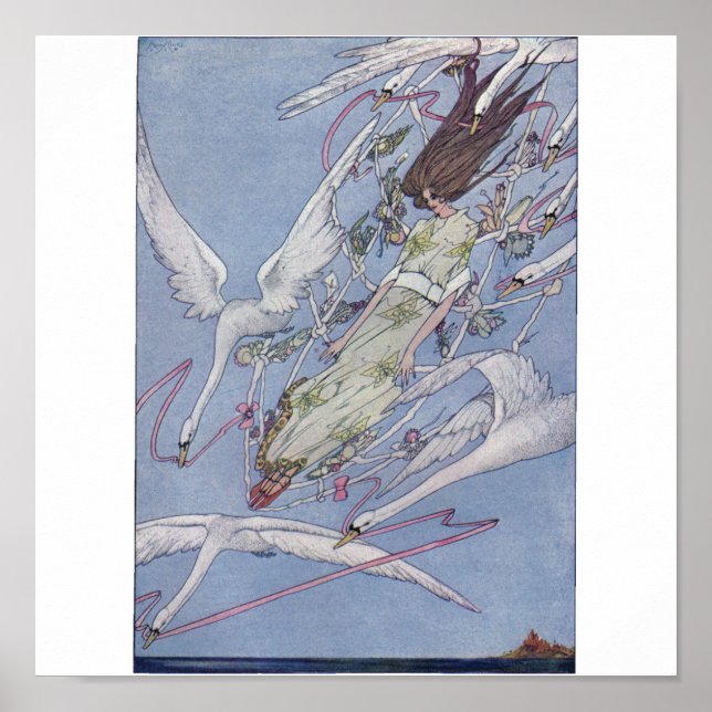 Die wilden Schwäne Poster (Vorne)