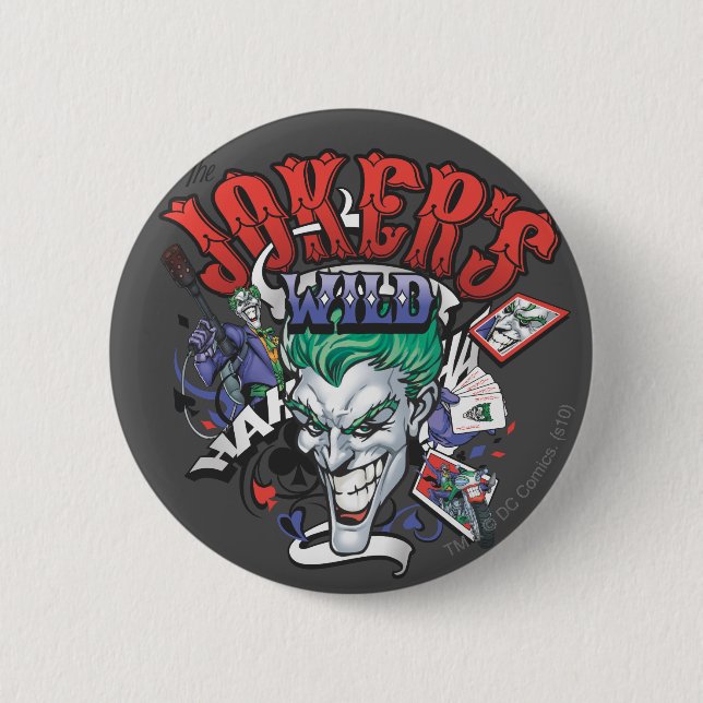 Die Wildnis des Jokers Button (Vorderseite)