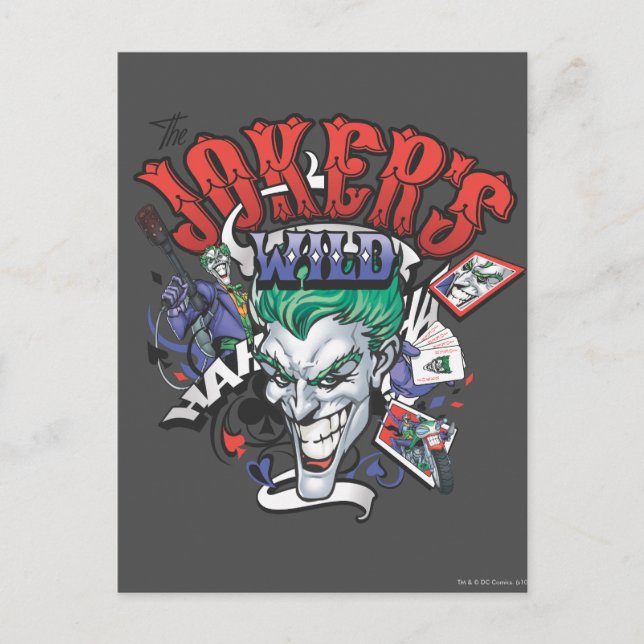Die Wildnis des Jokers Postkarte (Vorderseite)