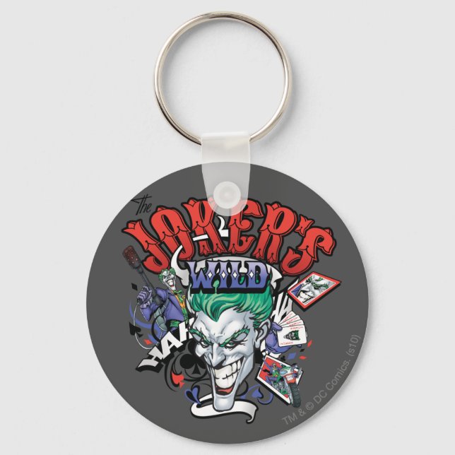 Die Wildnis des Jokers Schlüsselanhänger (Vorderseite)