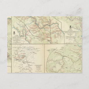 Die Wildnis, N Anna, Spotsylvania CH Postkarte
