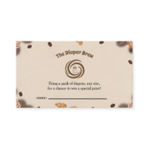 Die Windel-Brauerei-Kaffee-Baby-Shower-Windel-Verl