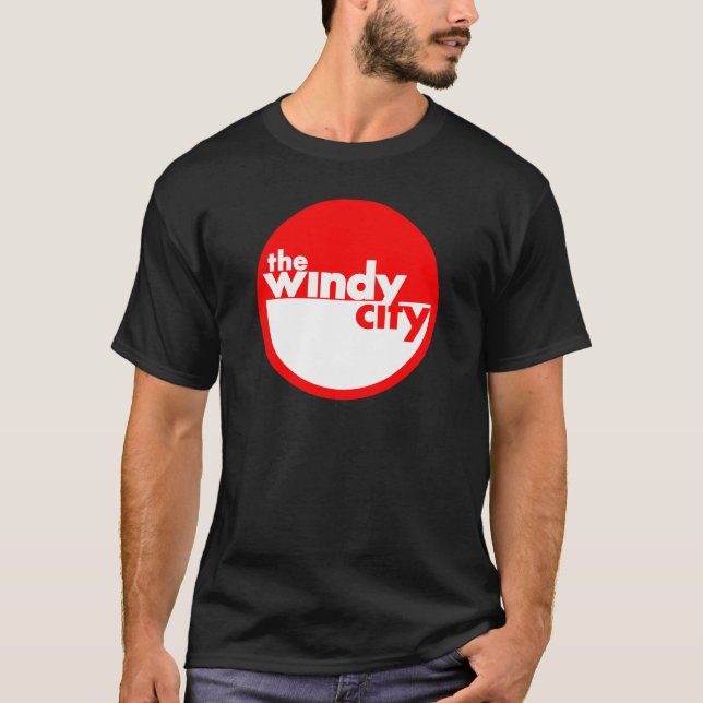 Die windige Stadt T-Shirt (Vorderseite)