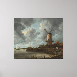 Die Windmühle bei Wijk bij Duurstede, Jacob Isaac Leinwanddruck