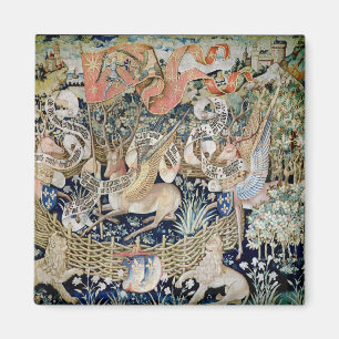 Die Winged Rotwild (Tapisserie) Magnet