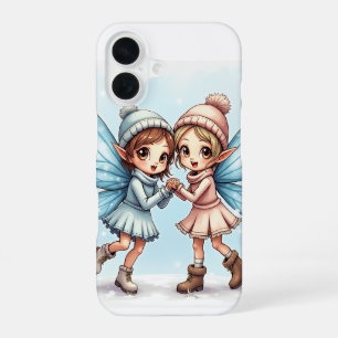 Die Winterfee eines Paares iPhone 16 Hüllen Hülle