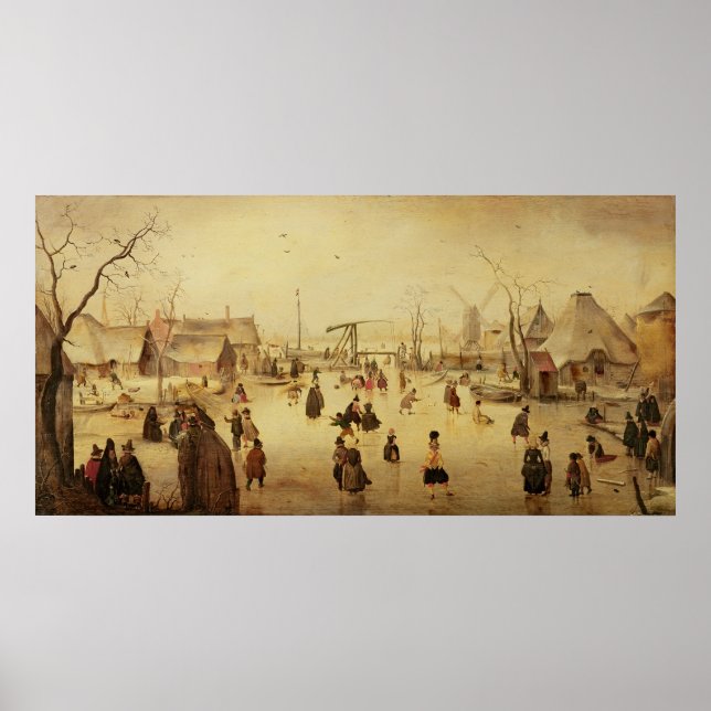 Die Winterfreuden Poster (Vorne)
