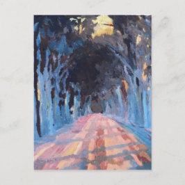 Die Winterlandschaft Postkarte