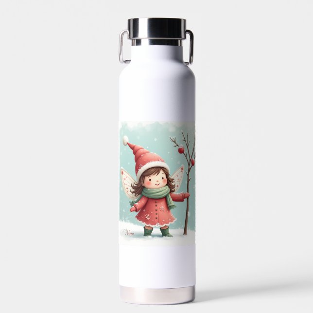Die winterlichen Wasserflaschen Trinkflasche (Vorne)