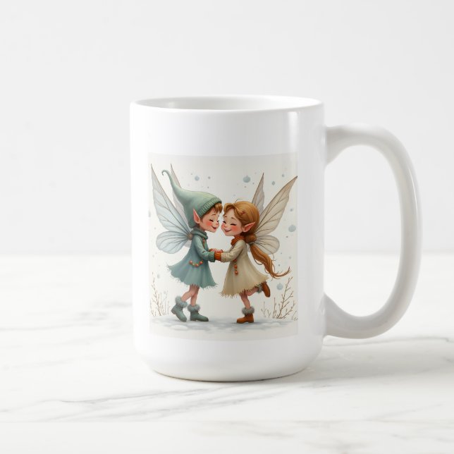 Die Wintermärchen einer Tasse (Rechts)