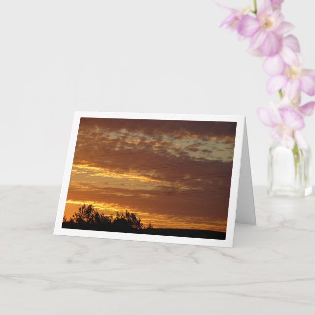 Die Wires im Himmel Karte (Orchidee)