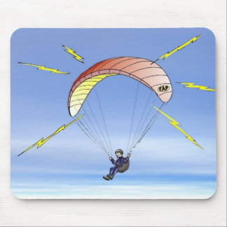 Die wirklicher Grund-Gleitschirme bleibe oben: Mousepad