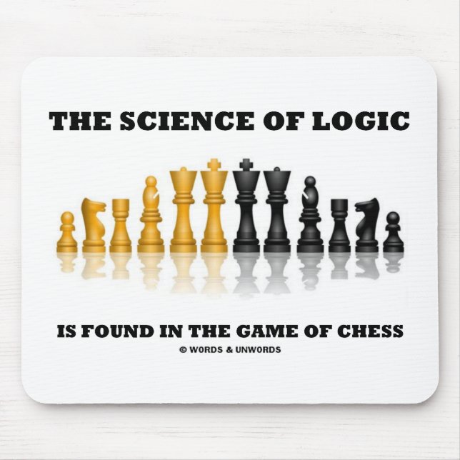 Die Wissenschaft der Logik findet sich im Spiel de Mousepad (Vorne)
