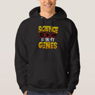 Die Wissenschaft ist in meinen Genen Chemie Physik Hoodie