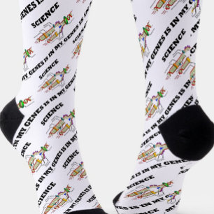 Die Wissenschaft steckt in der biologischen DNA-Re Socken