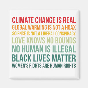 Die Wissenschaft und der Klimawandel Magnet