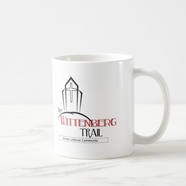 Die Wittenberg-Hinterkaffee-Tasse Kaffeetasse (Rechts)