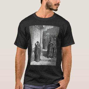 Die Witwe ist Mite Gustave Dore biblische Kunst T-Shirt