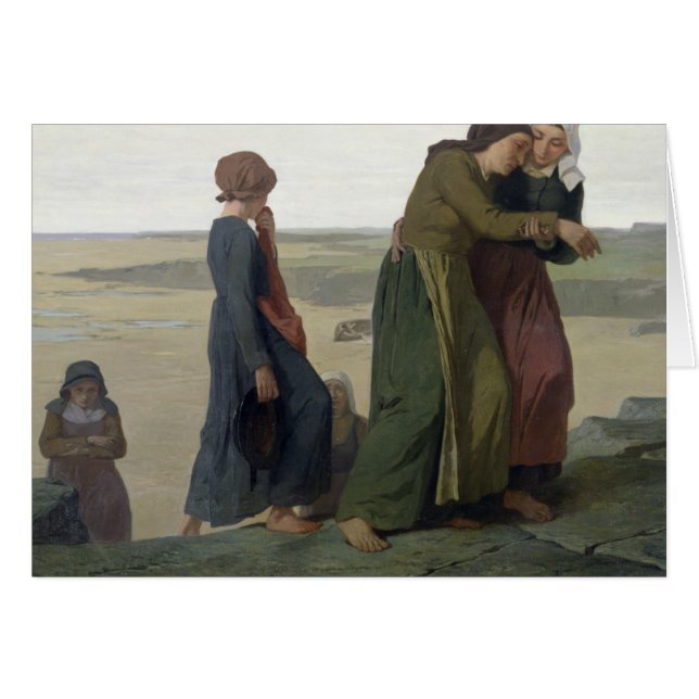 Die Witwe oder die Familie des Fischers (Vorderseite (Horizontal))