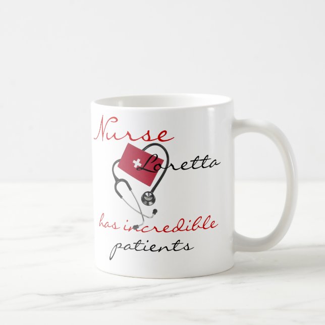 DIE WOCHE DER STAATSANGEHÖRIG-KRANKENSCHWESTERN KAFFEETASSE (Rechts)