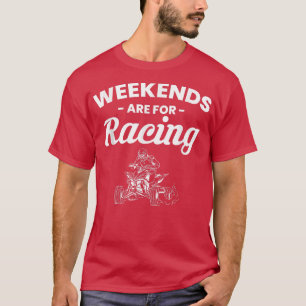 Die Wochenenden sind für den Vierradfahrer 1414 T-Shirt