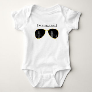 die wohlschmeckende Stadt - San Francisco Baby Strampler