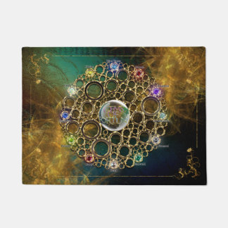 DIE WOHLSTANDS-VERBINDUNG: Edelsteine des Fußmatte