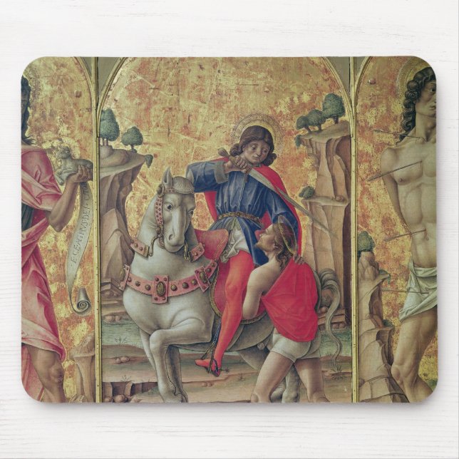 Die Wohltätigkeit von St Martin Mousepad (Vorne)