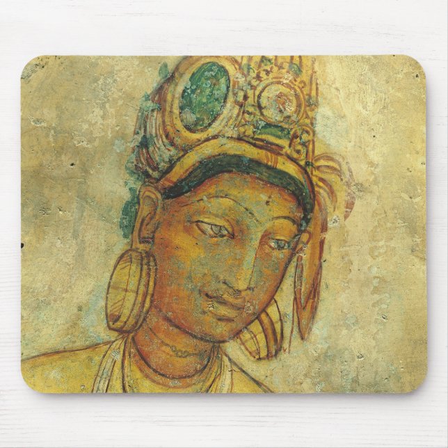 Die Wolken-Maide Mousepad (Vorne)