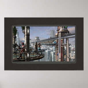 Die Wolken rollen bald durch (30x20") Poster