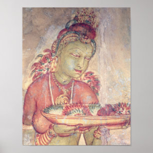 Die Wolkenkratzer von der Festung Rock, Poster