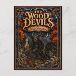 Die Wood Devils New Hampshire Popcut Legends Postkarte