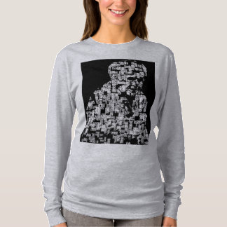 Die Wörter stellen das Mann-Shirt | Moshe T-Shirt