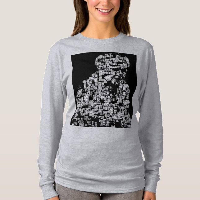 Die Wörter stellen das Mann-Shirt | Moshe T-Shirt (Vorderseite)